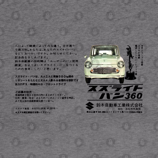 SUZUKI 360 - Japanese advert by Throwback Motors